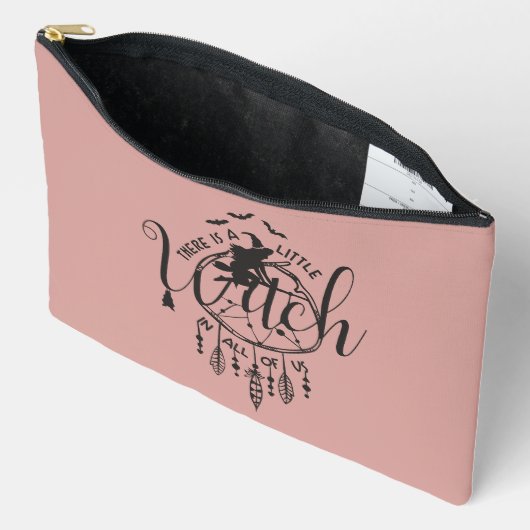 Boho Witch Make-up Bag – Kleine heks in ons allema Etui (Open)