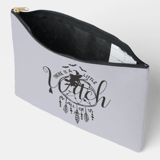 Boho Witch Make-up Bag – Kleine heks in ons allema Etui (Open)
