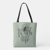 Boho Witch Vibes Tas - De kleine heks in ons allem (Achterkant)