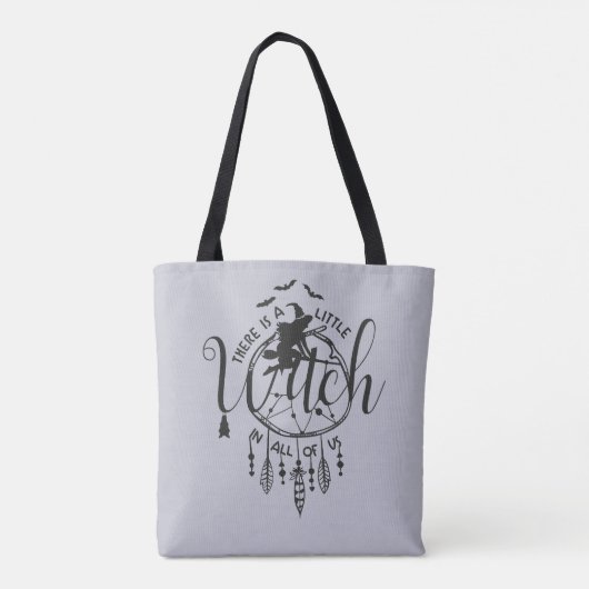 Boho Witch Vibes Tas - De kleine heks in ons allem (Achterkant)