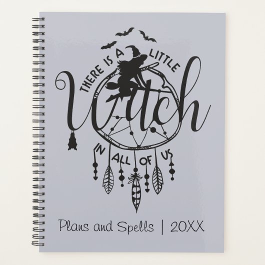Boho Witch Vibes Tas - De kleine heks in ons allem Planner (Voorkant)