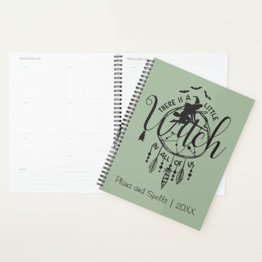 Boho Witch Vibes Tas - De kleine heks in ons allem Planner (Display)