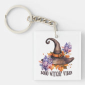 Boho Witchy Vibes Halloween  Sleutelhanger (voorkant)