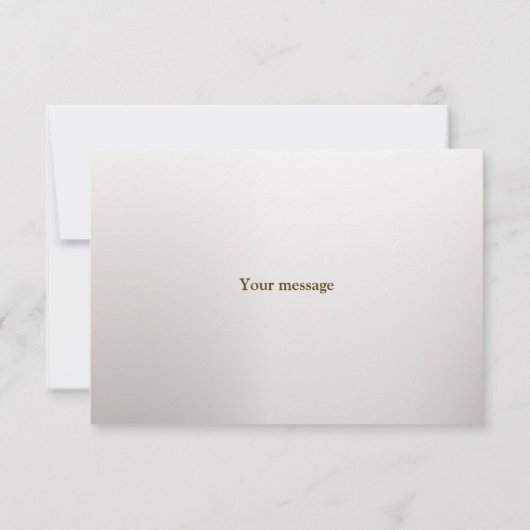 Boho Witte Orchidee Bloemen Blauwe Maan Elegant Pa Bedankkaart (Achterkant)