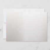 Boho Witte Orchidee Bloemen Blauwe Maan Elegant Pa Save The Date (Achterkant)