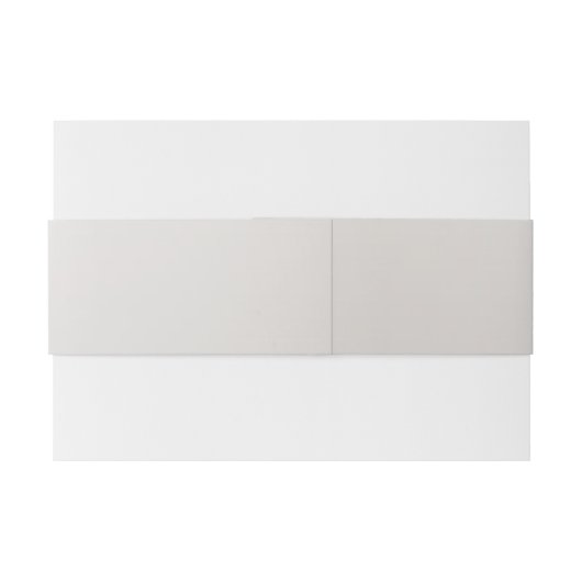 Boho Witte Orchidee Bloemen Blauwe Maan Elegant Pa Uitnodigingen Wikkel (Achterkant Voorbeeld)