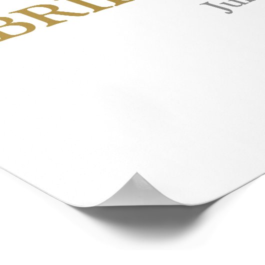 Boho woestijn bruidsdouche welkomstbord poster (Hoek)