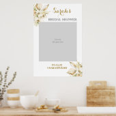 Boho woestijn bruidsfeest foto prop poster (Keuken)