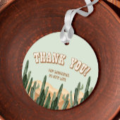 Boho Woestijn Cactus Zuidwesten Dank je wel Bedankjes Labels