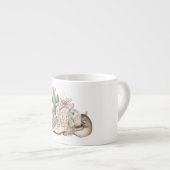 Boho woestijn cowgirl cowboylaarzen cowboy pet espresso kop (Voorkant rechts)