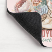 Boho woestijn cowgirl cowboylaarzen cowboy pet muismat (Hoek)