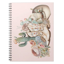 Boho woestijn cowgirl cowboylaarzen cowboy pet notitieboek