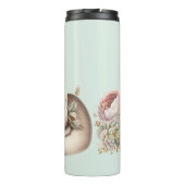 Boho woestijn cowgirl cowboylaarzen cowboy pet thermosbeker (Achterkant)