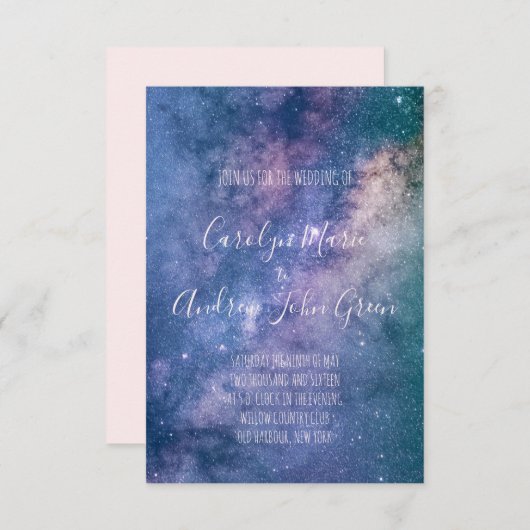 Boho woestijn hemelhemel hemels, moderne rustige b kaart (Voorkant / Achterkant)