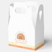 Boho woestijn hier komt het Son Baby shower Bedankdoosjes (Geopend)