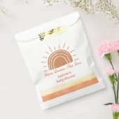 Boho woestijn hier komt het Son Baby shower Bedankzakje (Gezegeld)