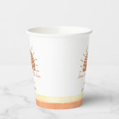 Boho woestijn hier komt het Son Baby shower Papieren Bekers (Links)