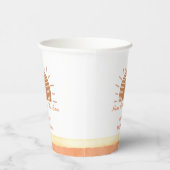 Boho woestijn hier komt het Son Baby shower Papieren Bekers (Rechts)