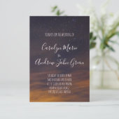 Boho woestijn sky hemelestiel moderne rustige bohe kaart (Staand voorkant)