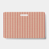 Boho woestijn streeppatroon ontwerp badge (Achterkant)