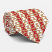 Boho woestijn streeppatroon ontwerp stropdas (Opgerold)