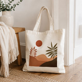 Boho Woestijnzon Tote Bag