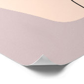 Boho Woman Line Art, Poster van aardedansen (Hoek)