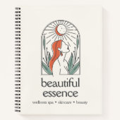 BOHO WOMAN LOGO VERLAAT MOON ARCH WELLNESS SPA NOTITIEBOEK (Voorkant)