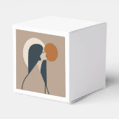 Boho Woman Sun Bedankdoosjes (Achterkant)