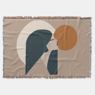 Boho Woman Sun Deken