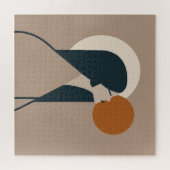 Boho Woman Sun Legpuzzel (Horizontaal)