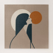 Boho Woman Sun Legpuzzel (Verticaal)