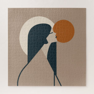 Boho Woman Sun Legpuzzel