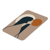 Boho Woman Sun Magneet (Linkerzijde)