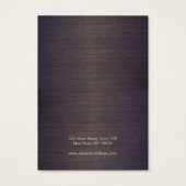 Boho Wood Jewelry Earring Display Card Visitekaartje (Achterkant)