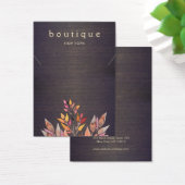Boho Wood Ketting Display Card Visitekaartje (Bureau)