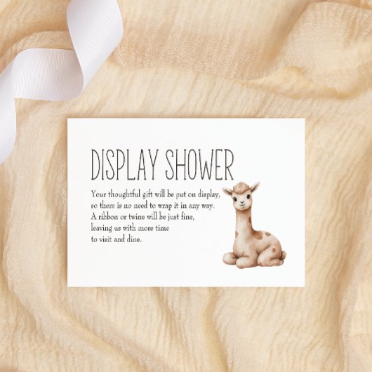Boho Woodland Animals Baby Shower Notitiekaartje