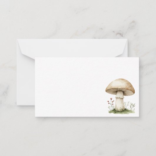 Boho Woodland Animals Baby shower Ouderschap Tips Notitiekaartje (Achterkant)