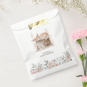 Boho Woodland Animals & Floral Baby shower Bedankzakje (Gezegeld)