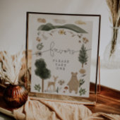 Boho Woodland Animals Verjaardagsfeest Favorieten 