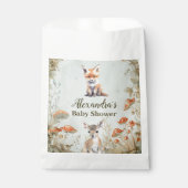 Boho Woodland Baby shower Bedankzakje (Voorkant)