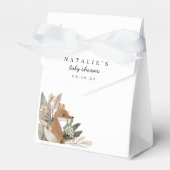 Boho Woodland Baby shower Favor Box Bedankdoosjes (Voorkant Zijde)