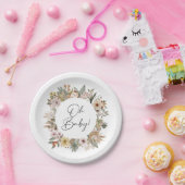 Boho Woodland Baby shower Paper Bord (Feest)