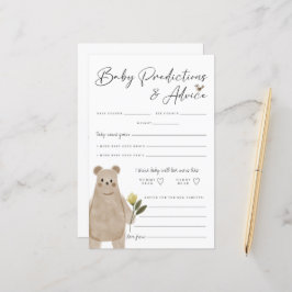 Boho Woodland Baby shower Predications & Advice