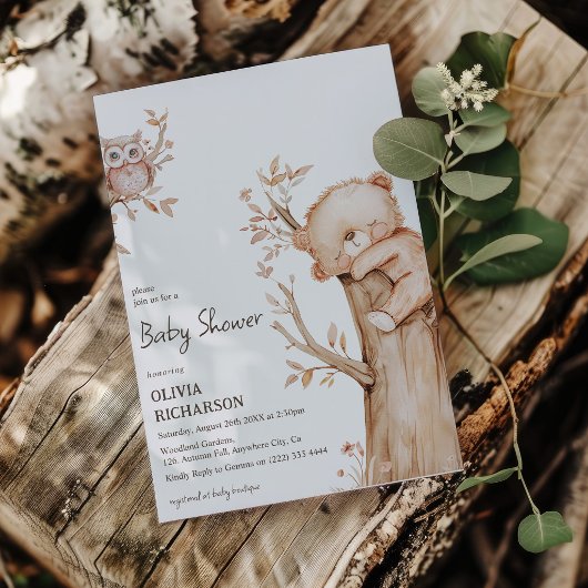 Boho Woodland Beer & Boomfeest met Boom Kaart