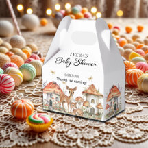 Boho Woodland Forest Animals Baby shower