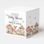 Boho Woodland Forest Animals Baby shower Bedankdoosjes (Voorkant Zijde)