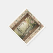 Boho Woodland Forest Baby shower Servet (Hoek)