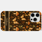 Boho Woodland Forest Paddenstoelen |  Herfstkleure Case-Mate iPhone Case (Achterkant (horizontaal))