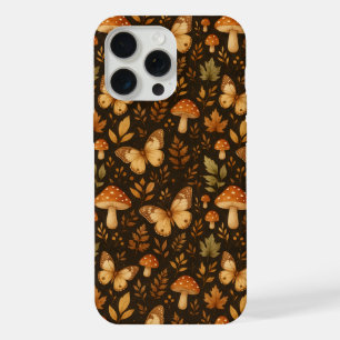 Boho Woodland Forest Paddenstoelen Herfstkleure iPhone 15 Pro Max Case